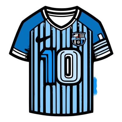 barcelona jersey number 10