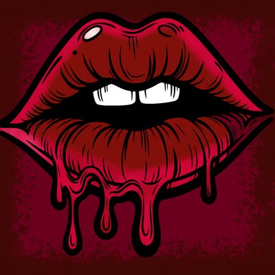 lips that look realistic and drip