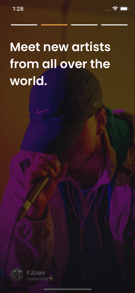 Shamar - A musical artist performing on a video within the Shamar talent platform