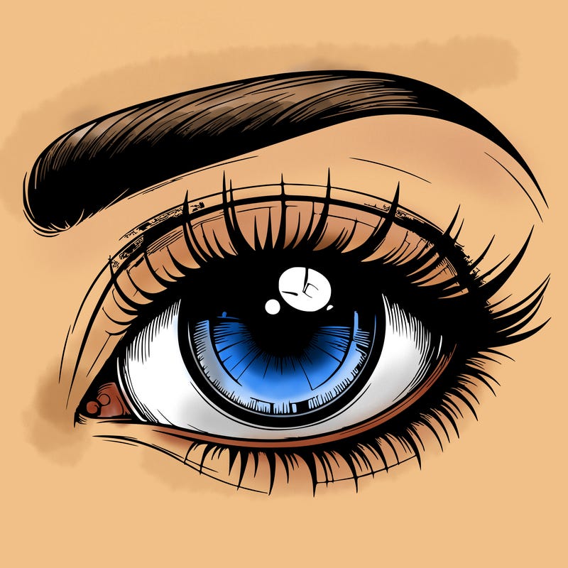 realistic eye