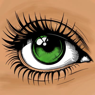 realistic eye