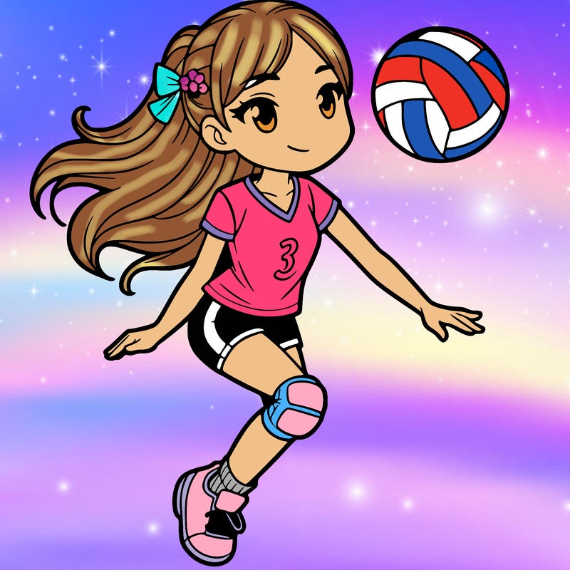 volleyball girl