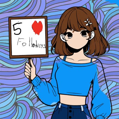 girl holding a blank sign in a long sleeve crop top