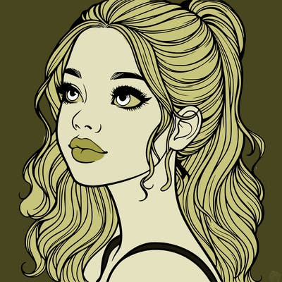 beautiful realistic girl