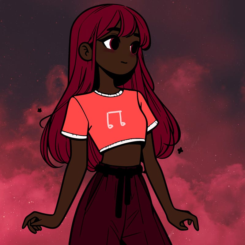 girl in a cute crop top