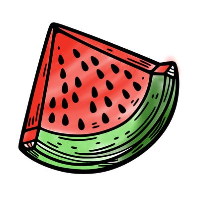 watermelon slice