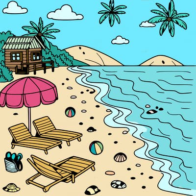 beach