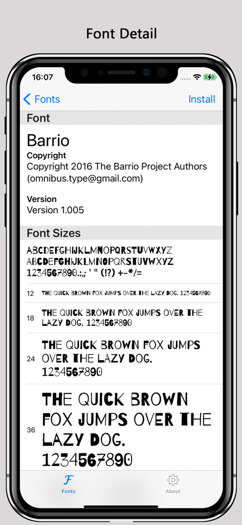 FontZ+ - Utilities App | MWM