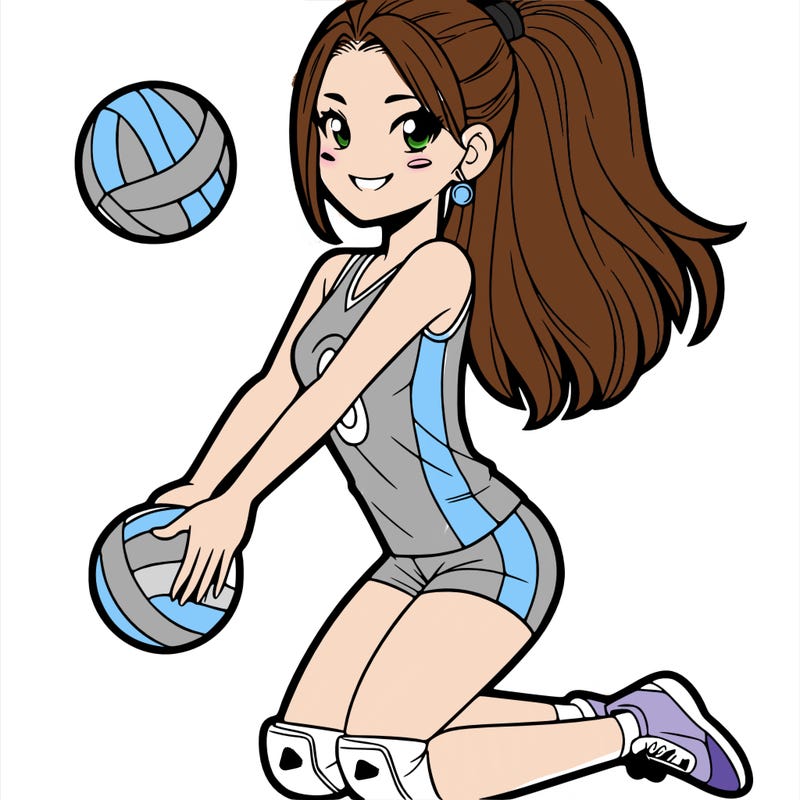 volleyball girl