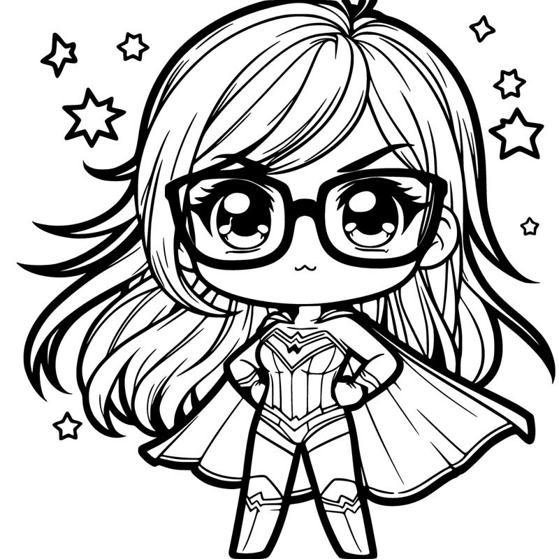 girl superhero that’s badass manga