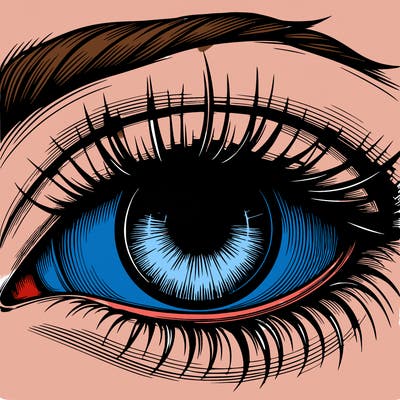 realistic eye