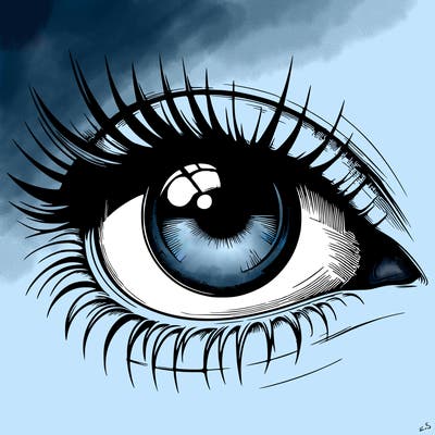 realistic eye