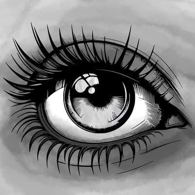 realistic eye