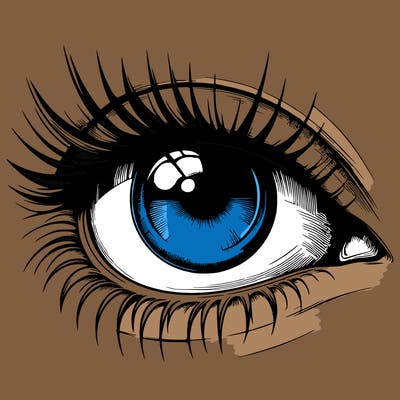 realistic eye