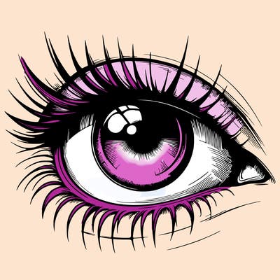 realistic eye