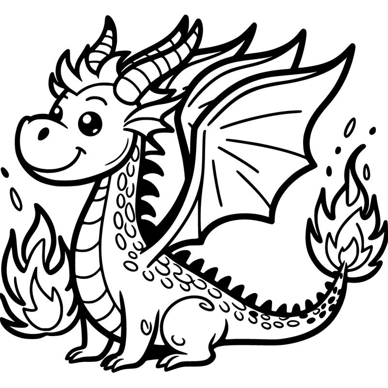 fire dragon