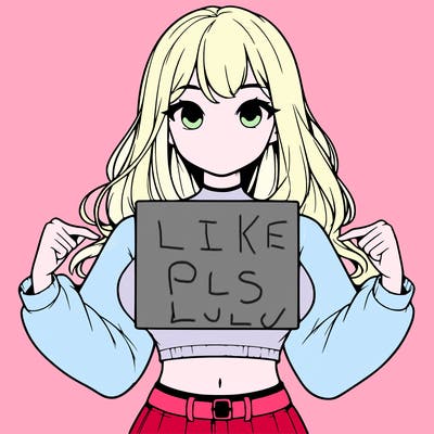 girl holding a blank sign in a long sleeve crop top