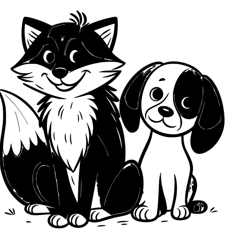 fox and the blue tick hound