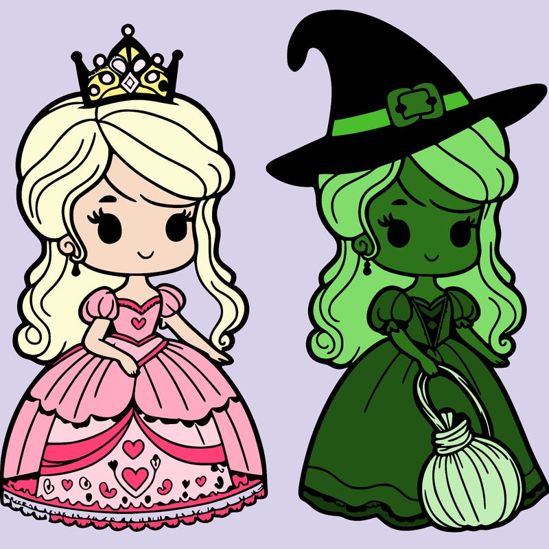 princess as a witch