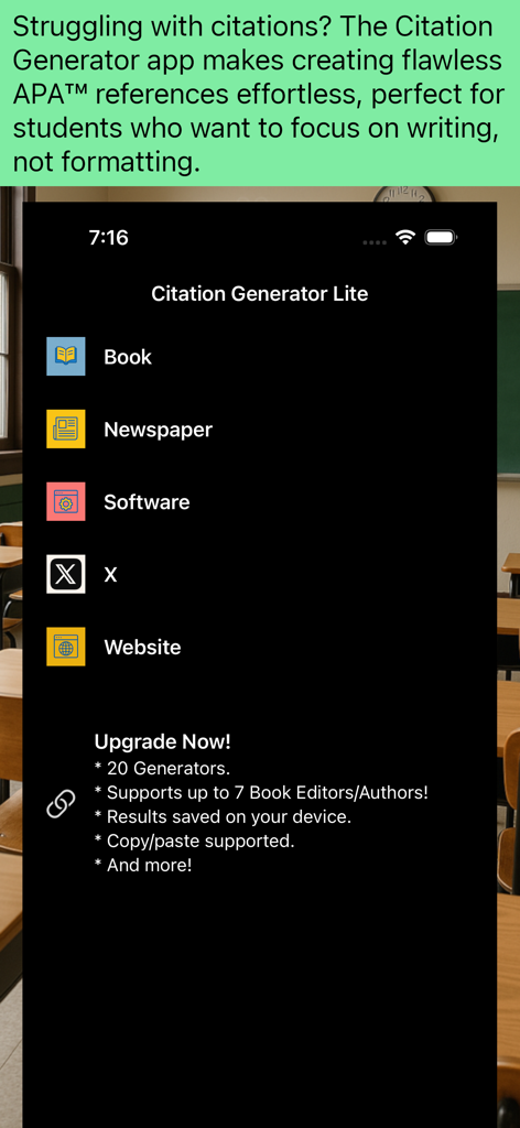 Citation Generator Lite - Education App | MWM