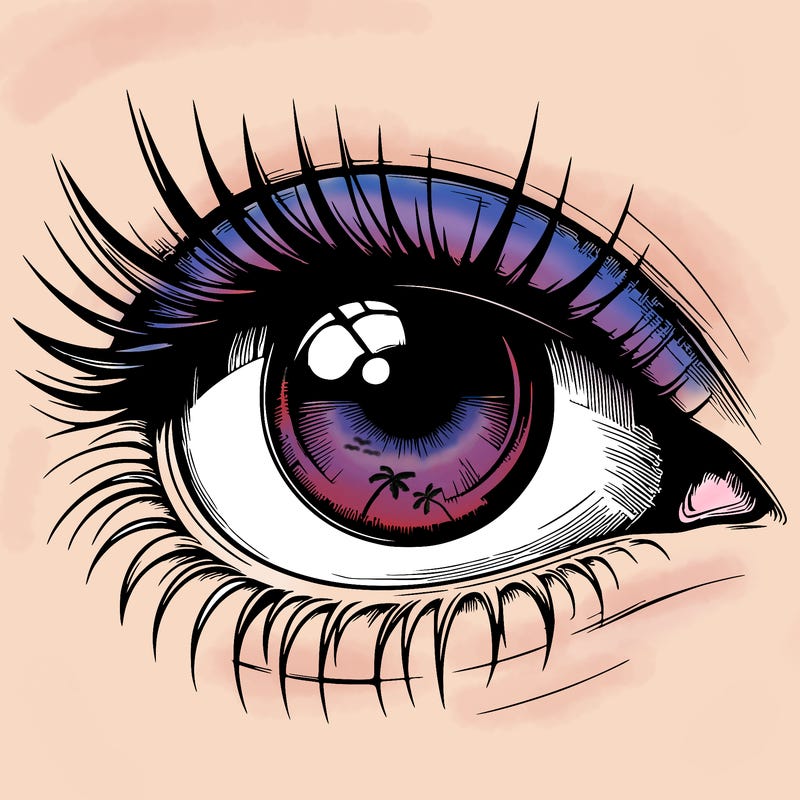 realistic eye