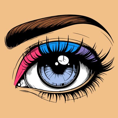 realistic eye