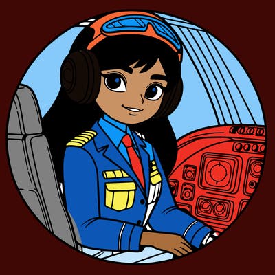 pilot in the cockpit of a jet.