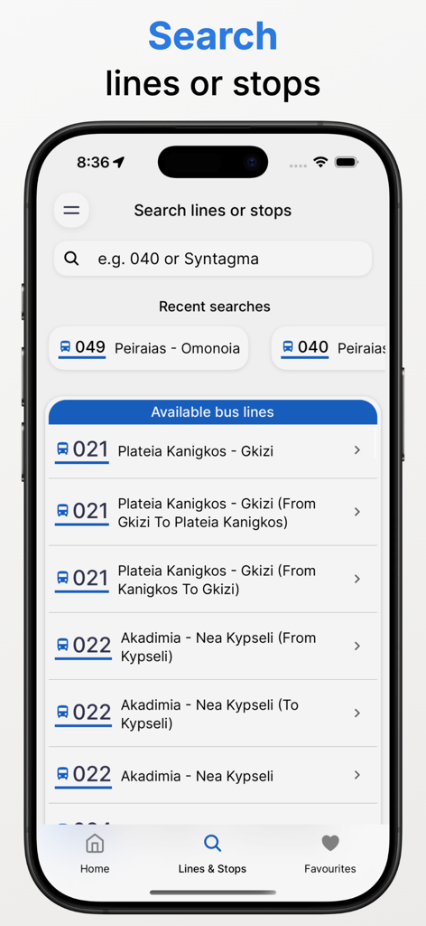 Busmate: Athens Bus Transport - Navigation App | MWM
