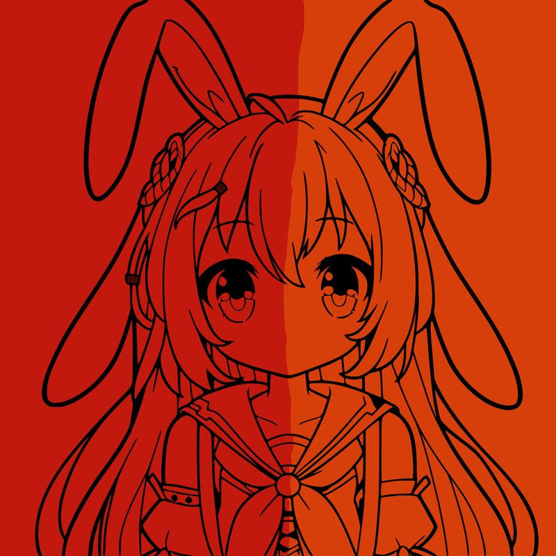 bunny anime girl