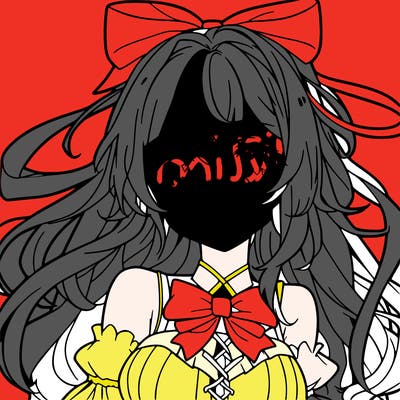 anime girl with a bow in her hair