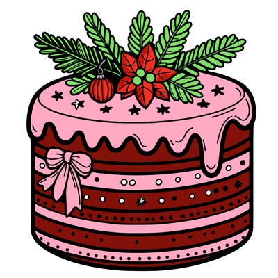 christmas cake