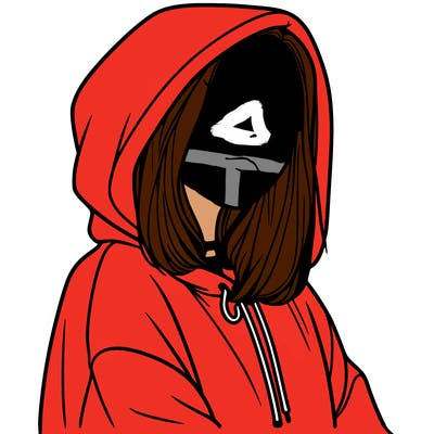 a realistic girl in a hoodie