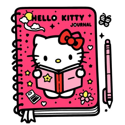 hello kitty journal