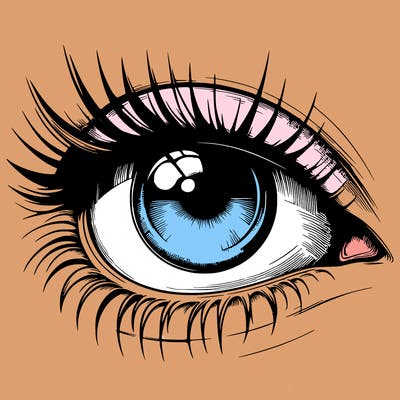 realistic eye