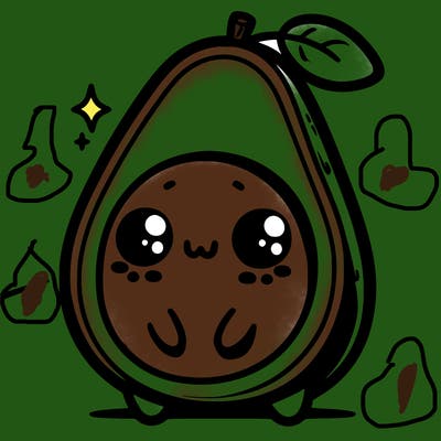cute avocado