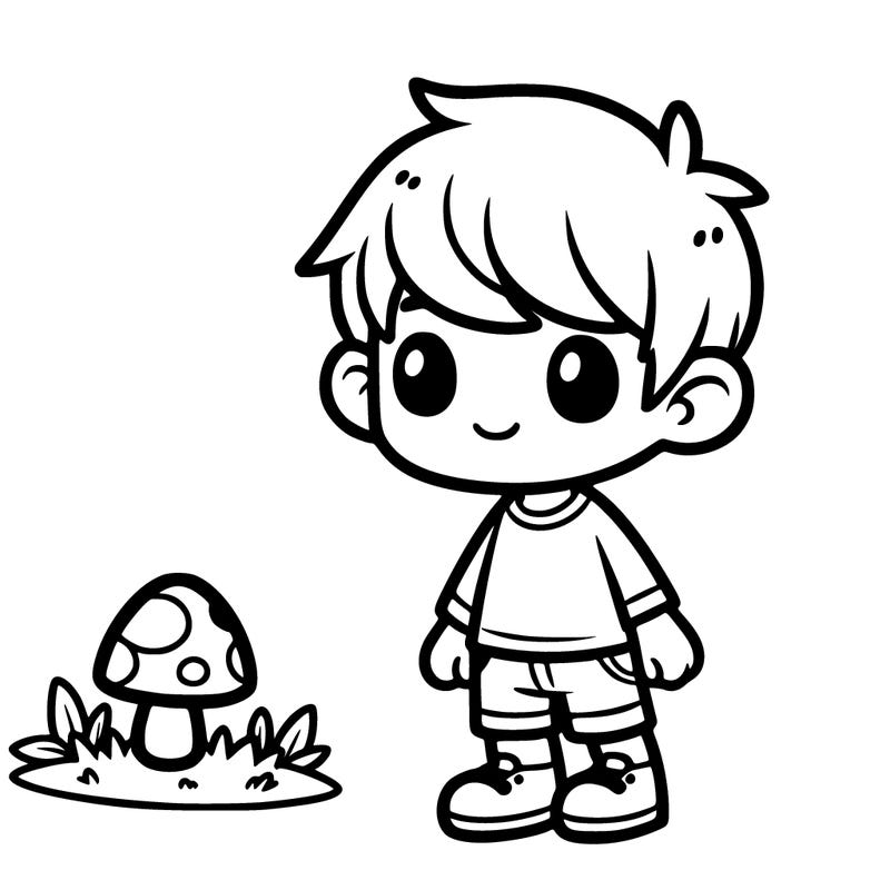 7 year old little boy