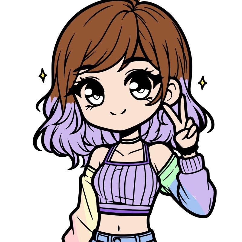 cute girl with crop top