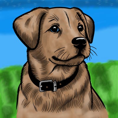 dog realistic