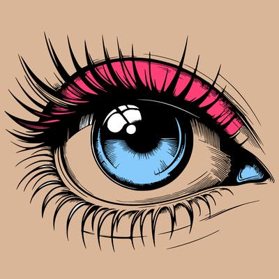 realistic eye