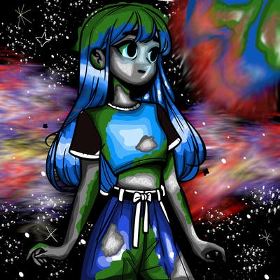 girl in a cute crop top