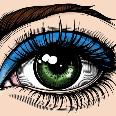 realistic eye