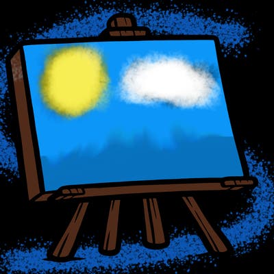 blank canvas