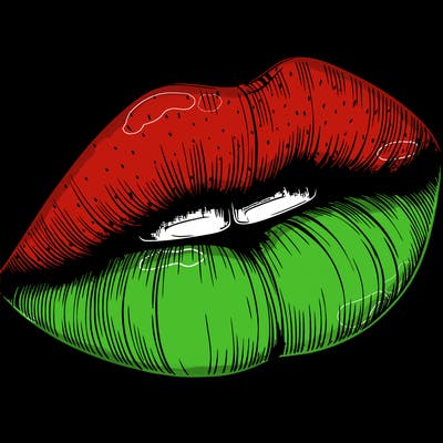 realistic lips
