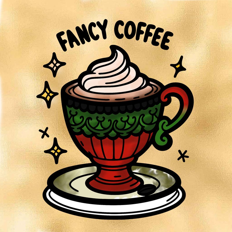 fancy coffee