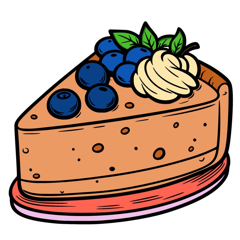 a cheesecake