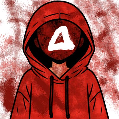 faceless girl in hoodie