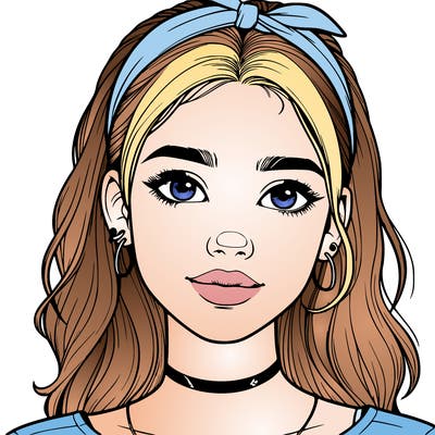 realistic teenage girl