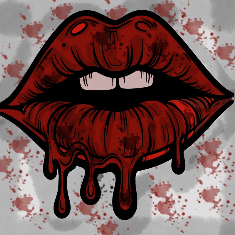 lips that look realistic and drip