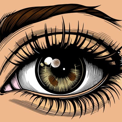 realistic eye
