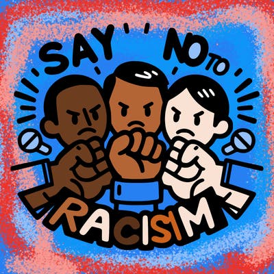 say no to racism